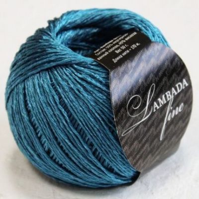 SEAM LAMBADA FINE  14  морская волна 55% мерсеризованный хлопок 45% вискоза; 170м/50г